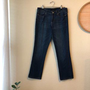Straight Fit Banana Republic Dark Wash Jeans